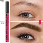 3-color Waterproof eyebrow pen, microblading eyebrow pencil with 4 split head, natural looking brows eye makeup cosmetics gifts