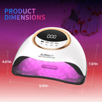 Professional 66LEDs UV Gel LED Dryer Light Nail Lamp for Nails Manicure Gel Polish Nail Art Accessories Curing Gel Toe Nails