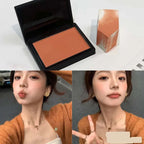 Professional Makeup Powder Blush Nude Pink Blusher Makeup Blush Palette Cheek Color Cosmetics Palette Powder Pink Cream Face