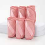 1020 Long Bandage Cleaning Wipes 6Pcs, Machine Washable, Reusable Makeup Remover Tools, Suitable for All Skin Types