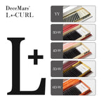 DeceMars L-curl M Curl YY 3D 4D 5D 6D Eyelash Extension 12 Lines for Makeup