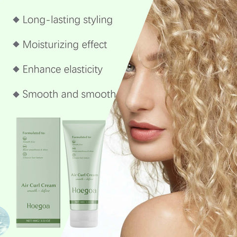 Linseed Oil Curly Defining Cream for Wavy Curly Hair Hair Moisturizer Deep Conditioning for Volumizing Hair Styling Conditioner