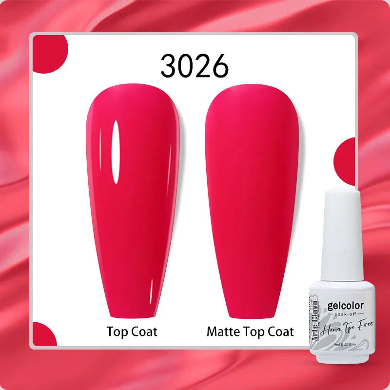 Arte Clavo 8ml HEMA TPO Free Gel Nail Polish Nail Art Manicure Semi Permanent Gel UV Hybrid Varnishes Base Top Coat Enamels New