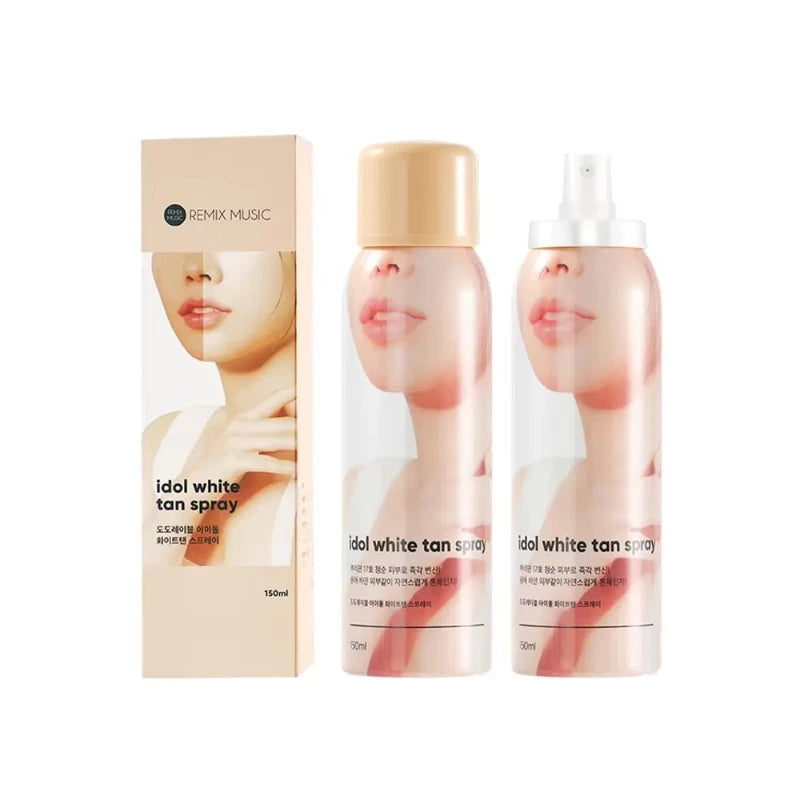 150ml Korean Idol Spray Body Foundation Concealer Brighten Whitening Moisturizing Bb Cream Base Face Foundation Liquid