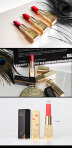 Velvet Smooth Matte Lipsticks, Waterproof Non-stick Cup Lasting Make-up Moisturizing Solid Lipstick