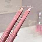 Gege Bear Dual-Tone Silkworm Pen, 2-in-1 Highlight & Shadow for Natural, Long-lasting and 3D Effec, Friendly to Beginners