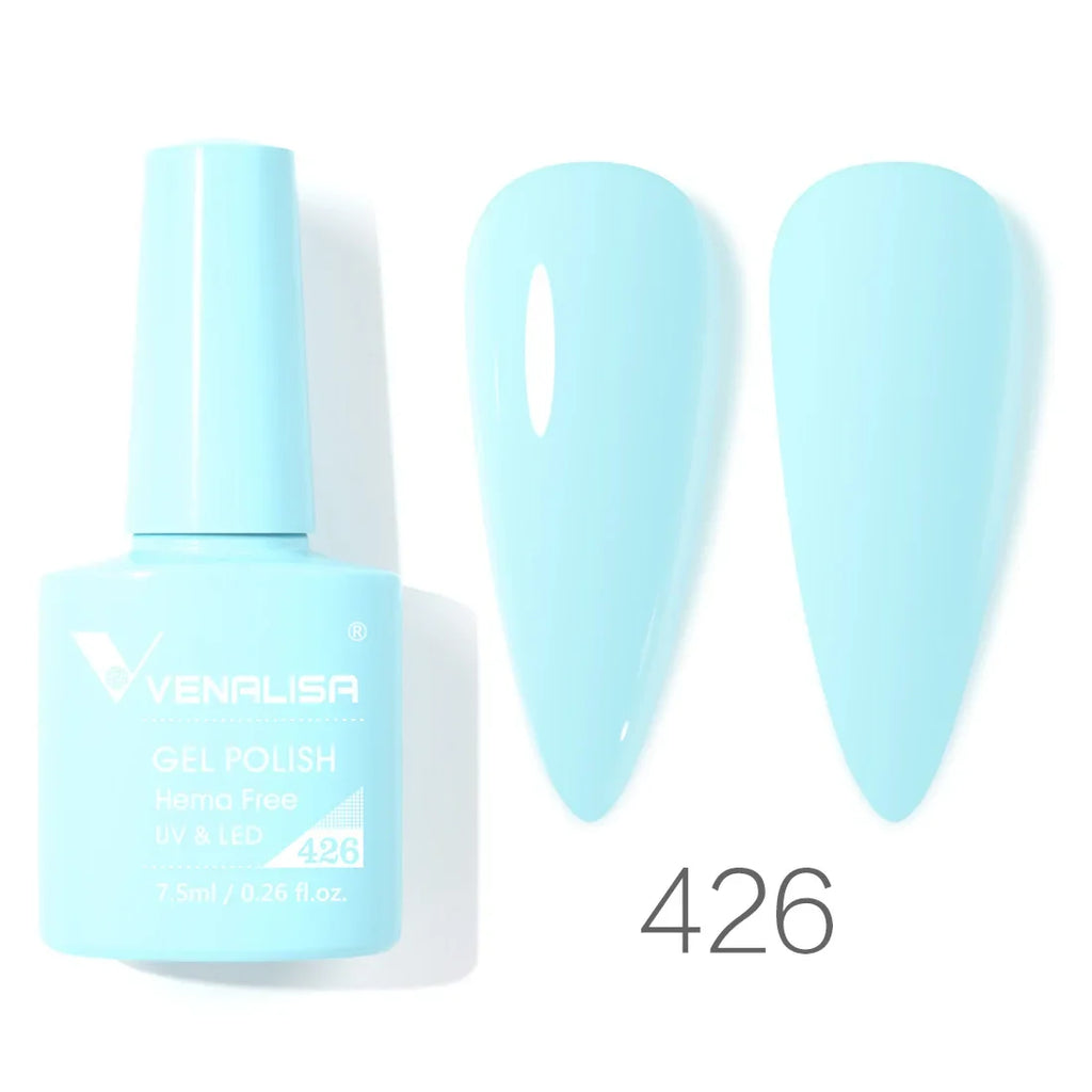 Venalisa VIP4 Nail Gel Polish HEMA/TPO FREE Full Coverage Beautiful Semi Permanent Soak Off UV LED Gel Nail Polish Gel Lacquer