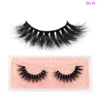 LEHUAMAO 3D Mink Lashes Makeup Eyelashes Natural Fluffy Long Fake Lashes Full Stripe Reusable False Eyelash Extension