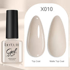 LILYCUTE  5ml Gold Sliver Metallic Liner Gel Nail Polish French Style Super Bright Mirror Pull Line Graffiti Painting Stripe Gel