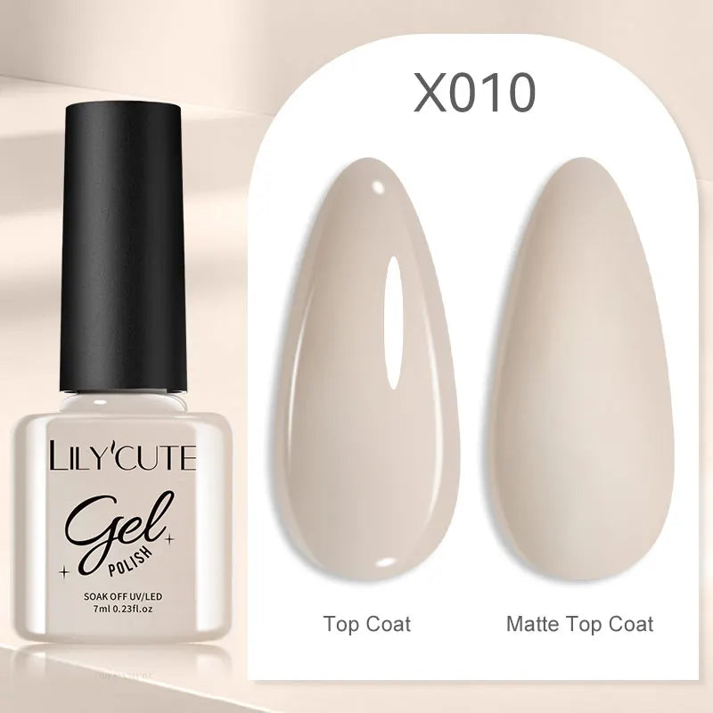 LILYCUTE  5ml Gold Sliver Metallic Liner Gel Nail Polish French Style Super Bright Mirror Pull Line Graffiti Painting Stripe Gel