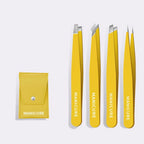 New Colorful Hair Beauty Fine Hairs Puller Stainless Steel Slanted Brow Clips Removal Makeup Tools High-Quality Eyebrow Tweezer