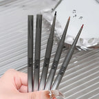 1Pc Matte Wine Red Silky Long-lasting Eye Liner Gel Pencil Lasting Smooth Easy To Color Waterproof Flat Head Eyeliner Eye Makeup