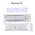 50Pc Disposable Eyebrow Design Stencil Eyebrow Tint Airbrush Auxiliary Sticker For Brows Shaping With Single Eyebrowstype Option