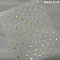 1PC 5D Korean Bronzing Nail Stickers Japanese Gold Silver Star Moon Luxury DIY Nail Art Decoration Decals Manicure Accessories