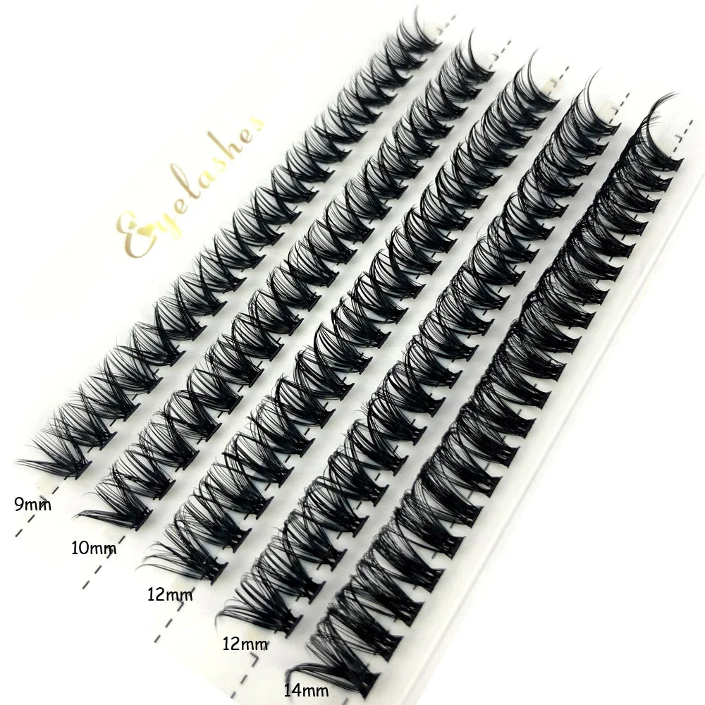 60D/80D Mink Eyelashes 100/280 Bundles Natural Eyelash extension 3D Russia Volume Individual Eyelash Cluster Makeup Tools Lashes