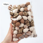 10/20/30/50/100Pcs Mini Makeup Sponges, Expand When Exposed to Water, Can Be Used Both Wet and Dry, Suitable for All Skin Types