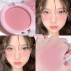 Monochrome Milk Peach Face Blush Pallete Mineral Pigment Cheek Blusher Powder Makeup Professional Contour Shadow Pink Blusher