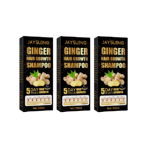 Ginger Regrowth Shampoo Anti Hair Loss Oil Control Dandruff Removal Moisturiz Nourish Scalp Repair Damaged Hair Growth Shampoo