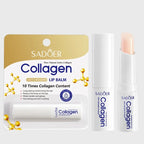 Collagen Moisturizing Lip Balm, Nourishing and Anti-Cracking, Long-Lasting Hydration, Moisturizes Lips