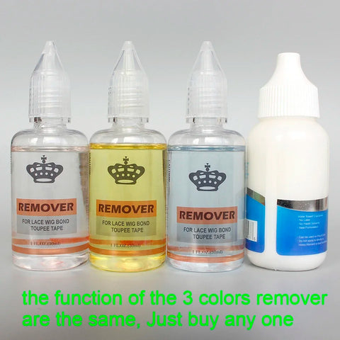 1.3oz 38ml Wig Glue Waterproof Lace Glue Strong Hold White Color Cold Front Lace Wig Glue Accessories for Frontal Closure Toupee