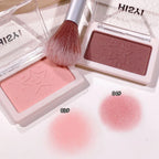 HISYI Peach Powder monochrome blush long-term durability Peach orange soft mist matte natural blush six colors available