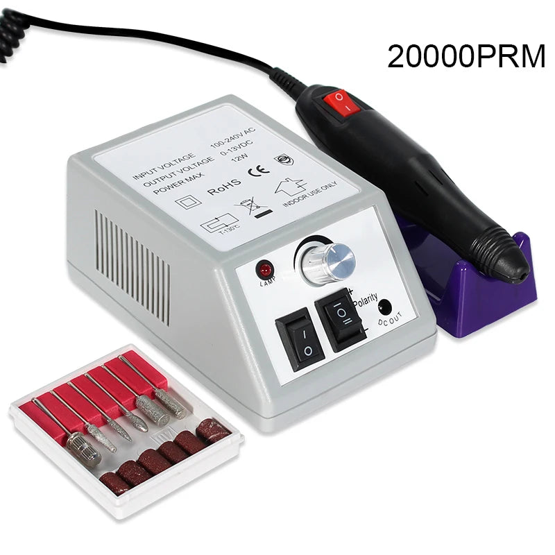 Nail Gel Kit With LED Nail Light Dryer Nail Drill Machine Poly Nail Extension Gel Varnish Kit Soak Off Polish Manicure Tools Kit