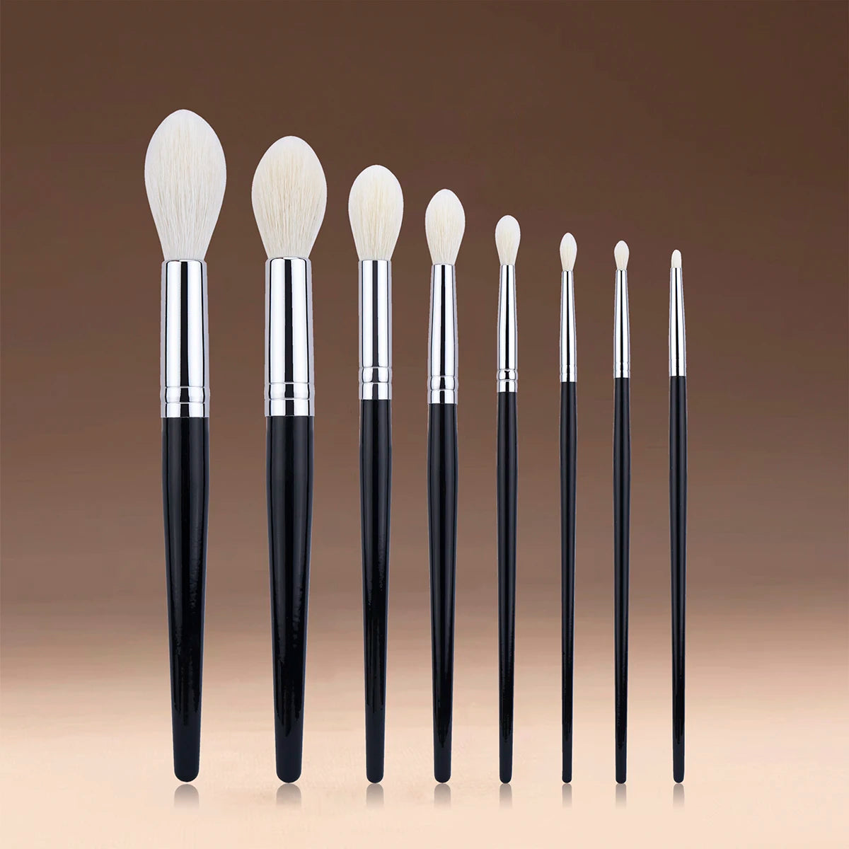 Highlighter Brush Eyeshadow Crease Brush Contour Crease Highlighter Sculpting Makeup Brushes 100% Goat Hair Tapered Beauty Tool