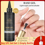 BORN PRETTY 250g Jelly Milky White Pink Translucent Nude Gel Polish Refilled Package Semi Permanent Soak Off UV Nail Art Varnish