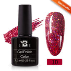 AWStorG 5ML Super Silver Metallic Gel Nail Polish Metal Effect Painting Gel Chromes Varnis Semi Permanent for Nail DIY
