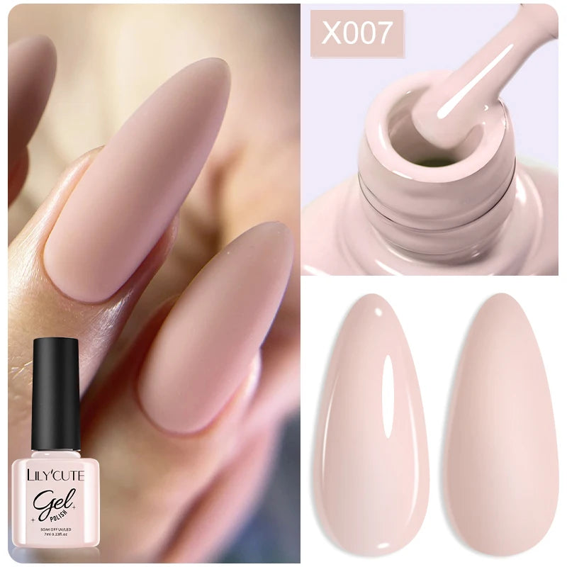 LILYCUTE 5ML Metallic Painting Liner Gel Nail Polish Super Bright Gold Silver Mirror Drawing Gel Semi Permanent Line French Nail
