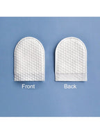 30Pcs/50Pcs/100Pcs Disposable Finger-Glove Type Makeup Remover Cotton Pads, U-Shaped Non-Woven Fabric, Double-Sided Pocket-Style, Soft and Lint-Free, Effective Makeup Removal