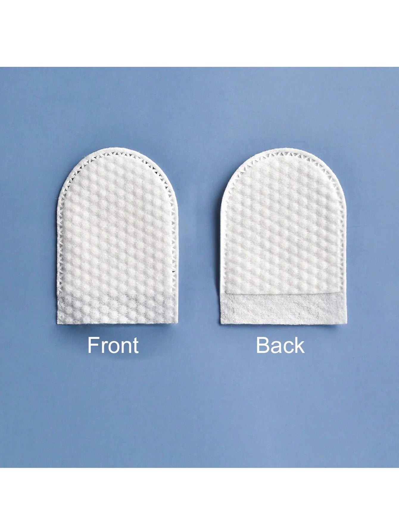 30Pcs/50Pcs/100Pcs Disposable Finger-Glove Type Makeup Remover Cotton Pads, U-Shaped Non-Woven Fabric, Double-Sided Pocket-Style, Soft and Lint-Free, Effective Makeup Removal