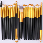 Makeup Brush Set 20Pcs Kit Soft Fluffy Eye Shadow Brushes Cosmetic Foundation Powder Highlighter Blending Beauty Tool Beginners