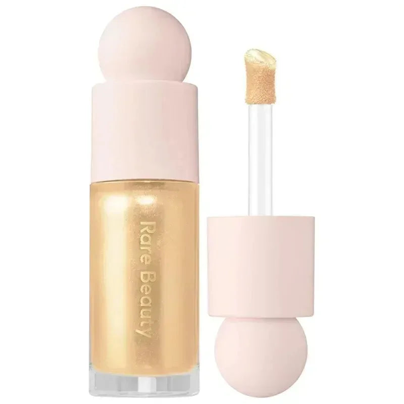 Rare Beauty Liquid Blush Highlighter Contour High Glossy Finish Luminizer Makeup Gel Face Body Brighten Glitter Natural Contour