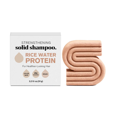 1-3PCS Rice Shampoo & Conditioner Bar Soild Soap for Hair Growth Strengthening Hair Clean Dandruff Nourish Moisturize Hair Care