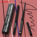 Waterproof Matte Blue Eyeliner Gel Pencil Ultra-fine Smooth Quick Dry Non-Smudge Easy Wear Black Brown White Eyeliner Pen Makeup