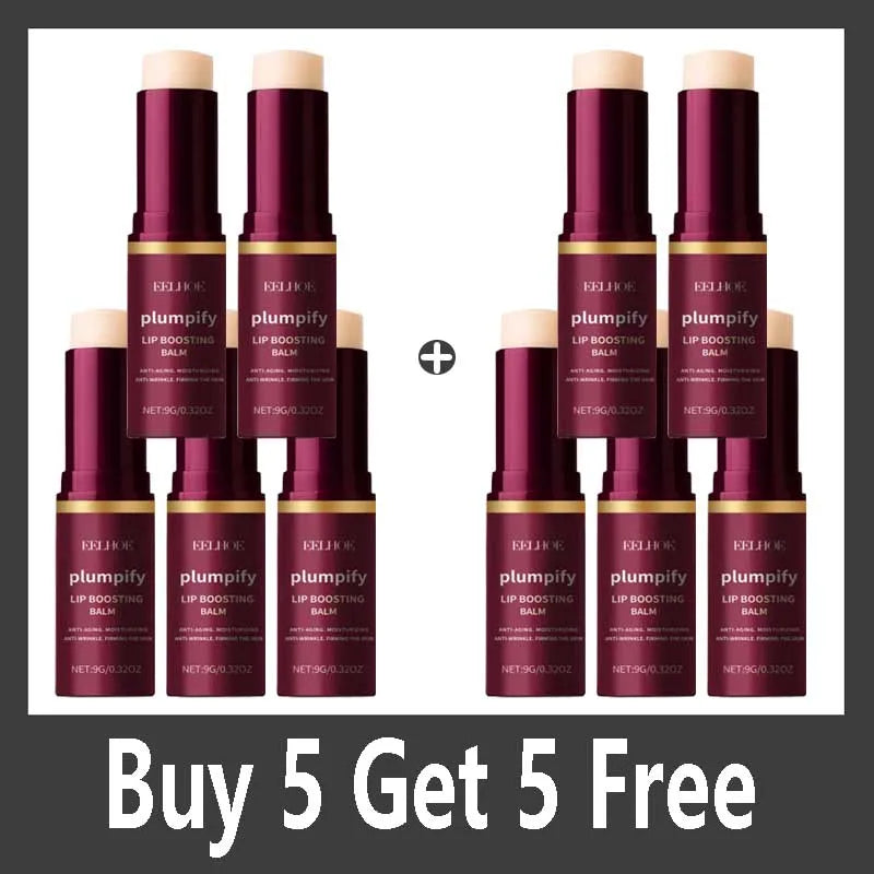 Fast Plumping Lip Balm Moisturizing Soft Lips Skin Plumper Gloss Oil Non-Sticky Daily Care Mask Beauty Makeup Cosmetics Products