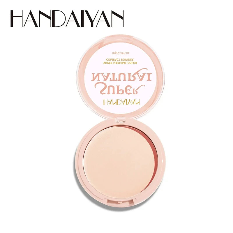 8 Colors Loose Powder Oil Control Waterproof Mineral Face Foundation Cosmetics Long Lasting Makeup Powder Compact Powder Pressed