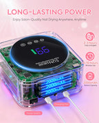Rechargeable 180W UV LED Nail Lamp For Quick Curing All UV Gel 57LED Professional Nail Dryer With Motion Sensing Salon Equipment