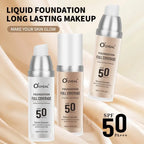 Color Changing Foundation Makeup Concealer Long Lasting Moisturizing Nourishing Oil-Control Skin Face Base Cosmetics