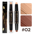 Double Head Highlight Pen Face Make Up Liquid Waterproof Contouring Foundation Contour Makeup Concealer Stick Pencil Cosmetics