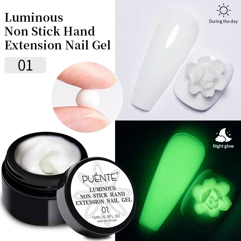 PUENTE 5ml Metallic Painting Liner Gel Polish Bright Mirror Effect Semi-Permanent UV Nail Varnish For Stunning French Nail Art