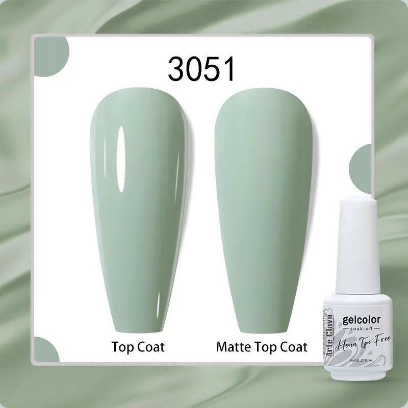Arte Clavo 8ml HEMA TPO Free Gel Nail Polish Nail Art Manicure Semi Permanent Gel UV Hybrid Varnishes Base Top Coat Enamels New