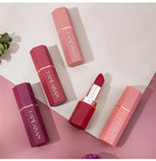 Matte Velvet Lipstick Waterproof Lasting Purple Tint Lip Gloss Non Stick Cup Moisturize Lipstick Not Fading Luxury Lips Makeup