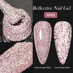 LILYCUTE Nude Crystal Rubber Base Gel Nail Polish Natural Color Semi Permanent UV Gel Soak Off Self Leveling Nail Gel Varnishes