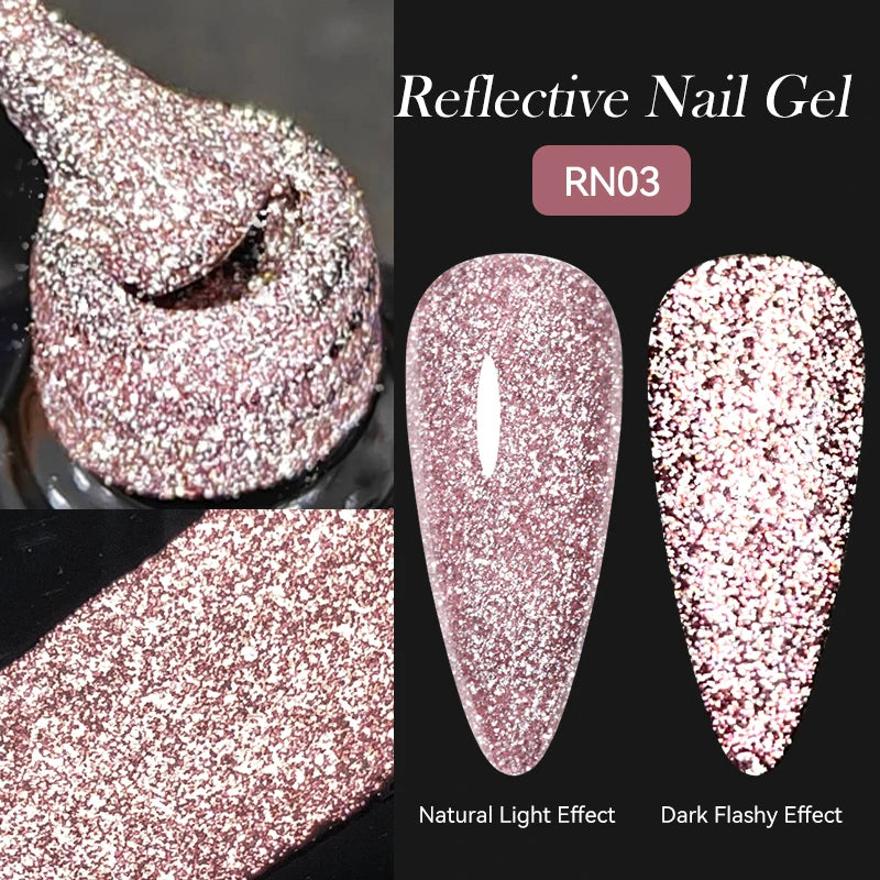 LILYCUTE Nude Crystal Rubber Base Gel Nail Polish Natural Color Semi Permanent UV Gel Soak Off Self Leveling Nail Gel Varnishes