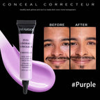 Full Coverage Waterproof Liquid Concealer LongLasting Oil Control Green Purple Orange Contour Matte Nude Facial Concealer Makeup
