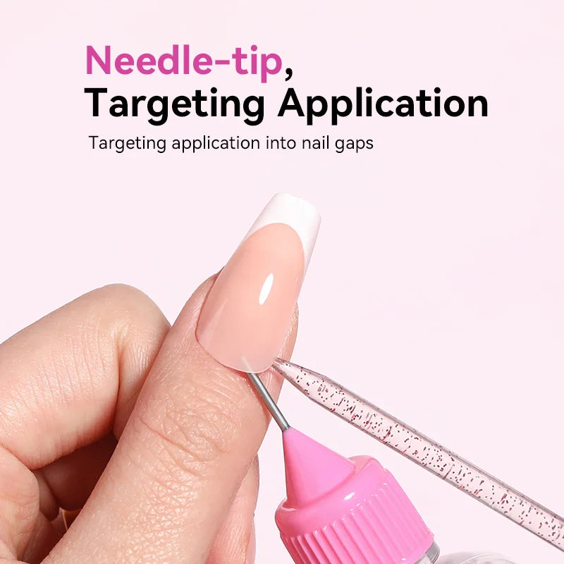 BORN PRETTY 30ml Pinpoint Nail Glue Remover Gel Polish For Press On Nail Quick Dry Gentle Easy To Soften Nail Tips Remover Tool