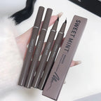 Curved Eyeliner Pen Quick Dry Liquid Eye Liner Easy To Draw Ultra-fine Lying Silkworm Pencil Black Brown Lower Eyelash Makeup