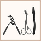 1 2 3 Pcs Eyelash Curler Set Stainless Steel Eyelash Comb Curling and Shaping Tool Makeup Accessories Beauty Kit